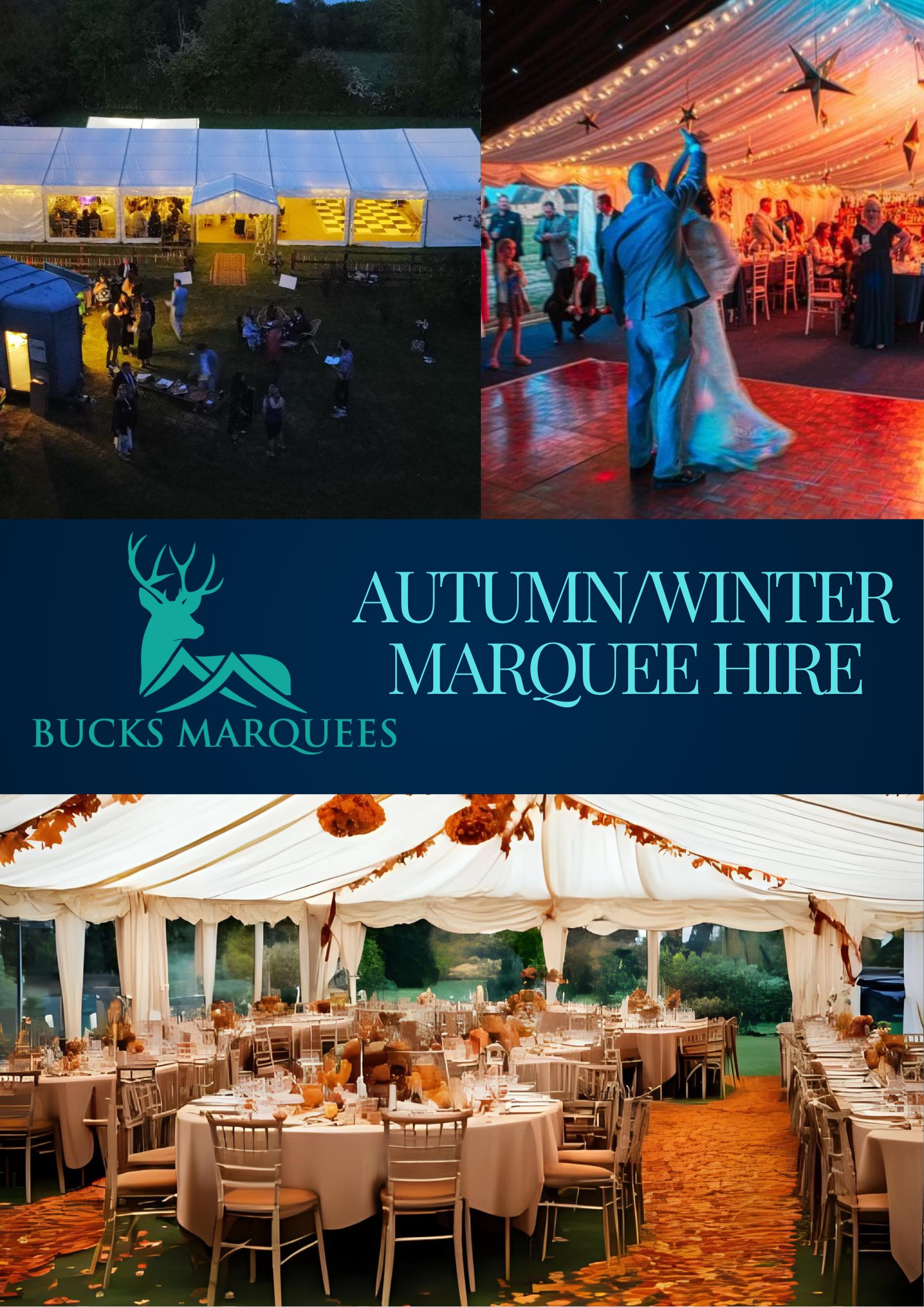 Autumn Marquee and Winter Marquee hire